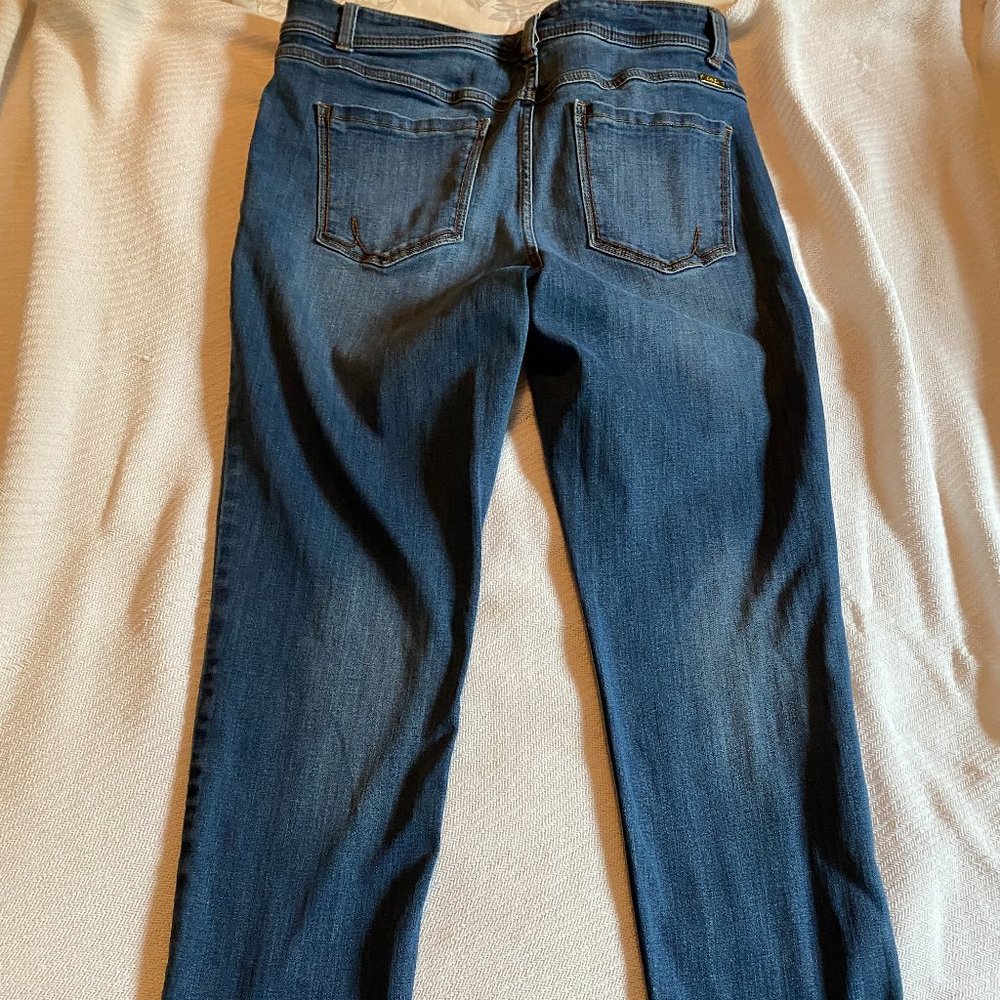 Ladies Skinny Leg Regular Fit Denim Jeans
